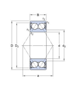 Vòng bi E2.3312 A2Z